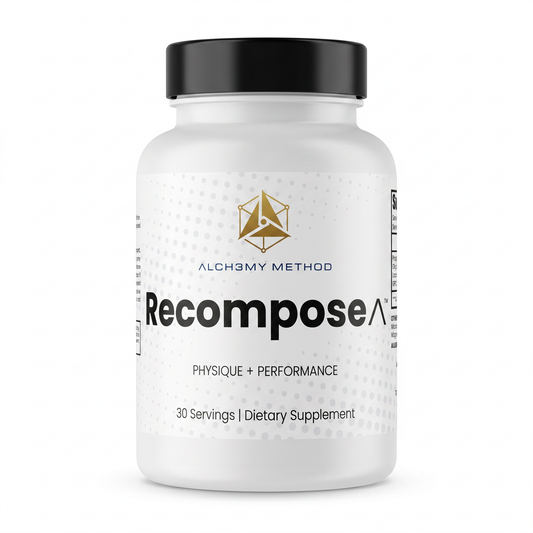 Alch3my Method Recompose physique and performance bottle
